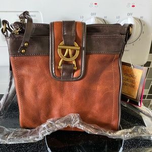 NWT Leather Crossbody